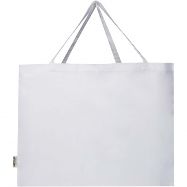 Logotrade promotional giveaway image of: Odessa 220 g/m² GRS recycled cotton large tote bag