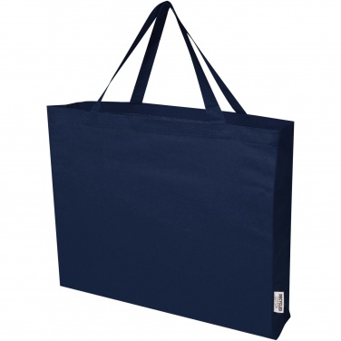 Logotrade promotional merchandise photo of: Odessa 220 g/m² GRS recycled cotton large tote bag
