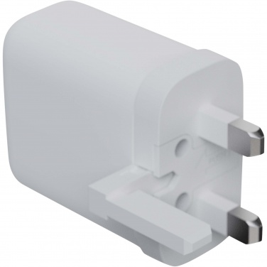 Logo trade promotional gift photo of: Xtorm XEC067G GaN² Ultra 67W wall charger - UK plug