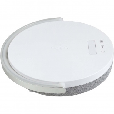 Logo trade promotional items picture of: Prixton 4-in-1 10W Bluetooth® speaker with LED light and wireless charging base