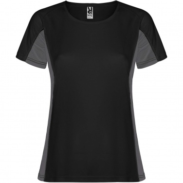 Logo trade promotional giveaways picture of: Shanghai short sleeve women's sports t-shirt
