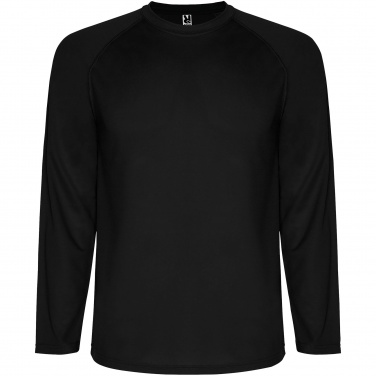 Logo trade promotional gifts image of: Montecarlo long sleeve kids sports t-shirt