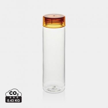 Logo trade corporate gifts image of: VINGA Cott RCS RPET water bottle