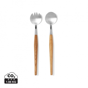 Logo trade business gifts image of: VINGA Retro serving cutlery