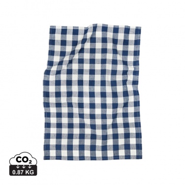 Logo trade promotional gifts image of: VINGA Clare linen blend kitchen towel