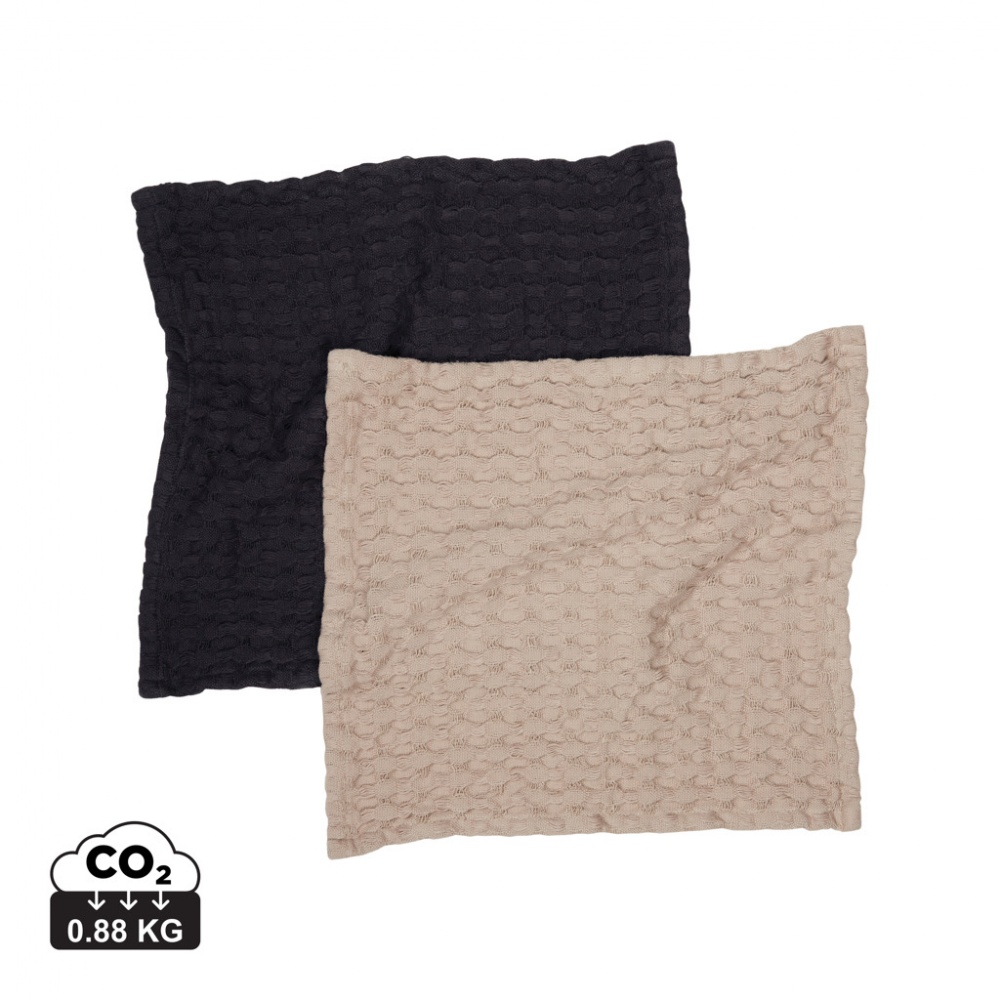Logo trade promotional giveaway photo of: VINGA Cromer waffle dish cloth, 2 pcs