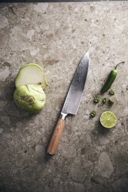 Logo trade promotional items image of: VINGA Hattasan Damascus chef’s edition knife