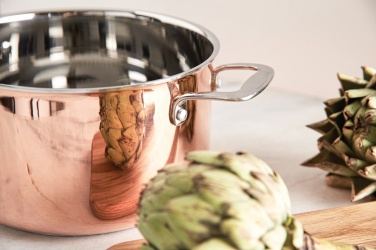 Logotrade advertising products photo of: VINGA Baron copper saucepan