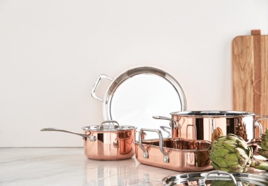 Logo trade promotional merchandise photo of: VINGA Baron copper saucepan