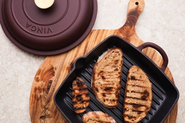 Logo trade promotional merchandise image of: VINGA Monte enamelled grill pan
