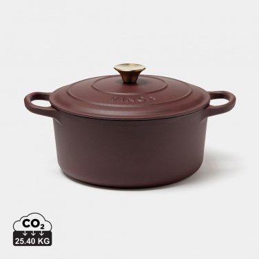 Logo trade advertising products image of: VINGA Monte enameled cast iron pot 5.5L