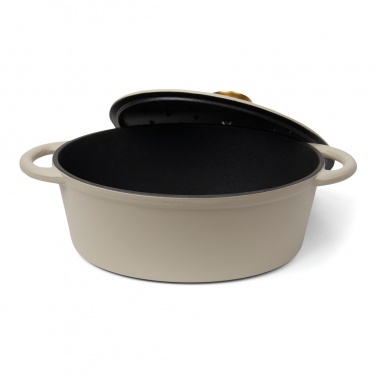 Logo trade promotional merchandise picture of: VINGA Monte enameled cast iron pot 3.5L