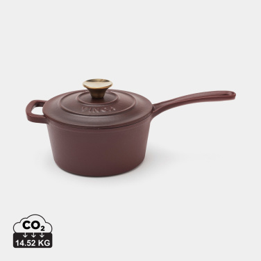 Logo trade promotional merchandise photo of: VINGA Monte enamelled cast iron pot 1,9L