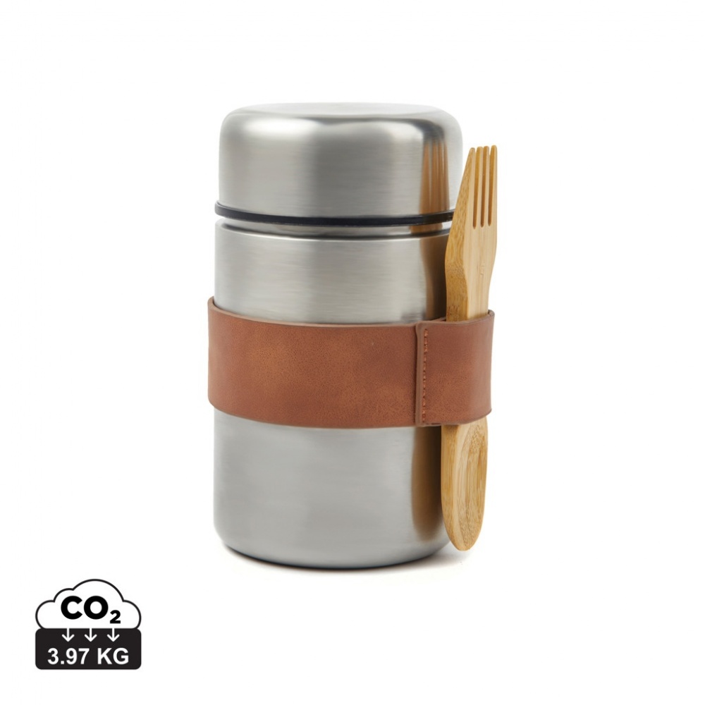 Logo trade promotional merchandise picture of: VINGA Miles food thermos