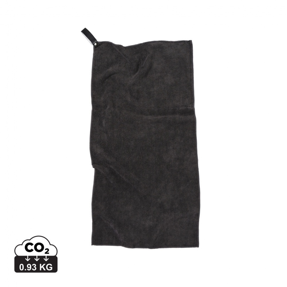 Logo trade promotional items picture of: VINGA GRS RPET active dry towel 40 x 80cm