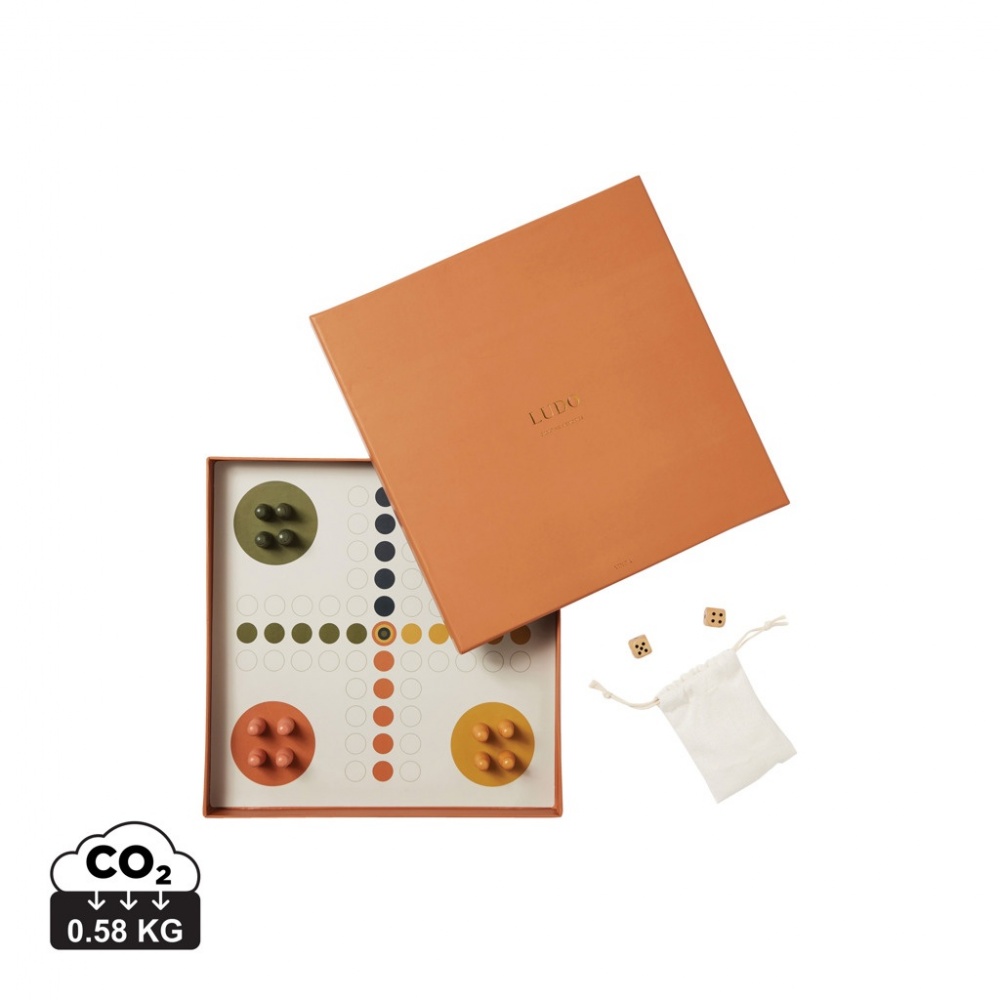 Logo trade promotional gifts picture of: VINGA Ludo coffee table game