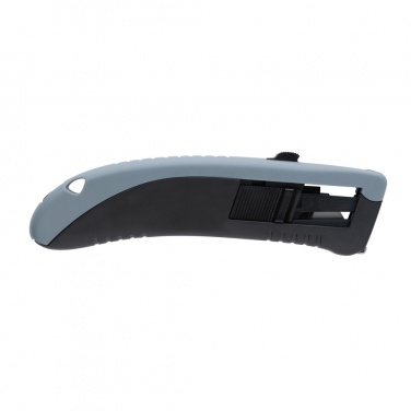 Logo trade business gifts image of: RCS certified recycled plastic Auto retract safety knife