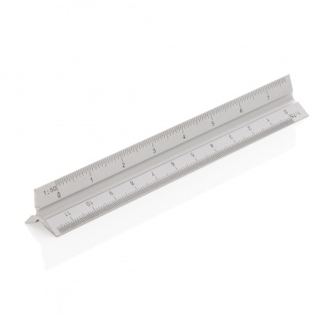 Logotrade promotional product picture of: 15cm. Aluminum triangular ruler
