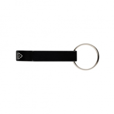 Logotrade advertising products photo of: RCS recycled aluminum bottle and can opener