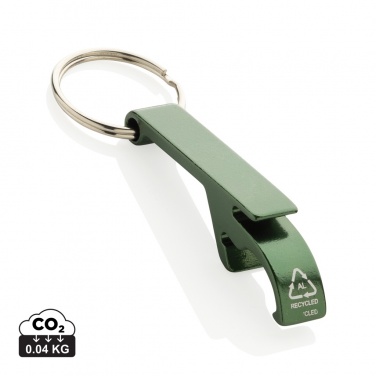 Logotrade promotional giveaway image of: RCS recycled aluminum bottle and can opener