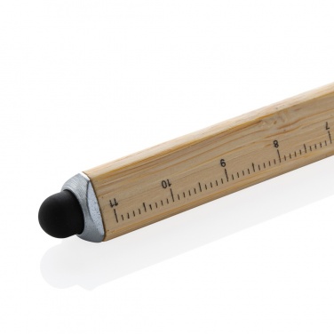 Logo trade advertising product photo of: Eon bamboo infinity multitasking pen