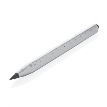 Logo trade advertising products picture of: Eon RCS recycled aluminum infinity multitasking pen