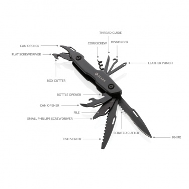 Logo trade promotional items picture of: Gear X multifunctional knife