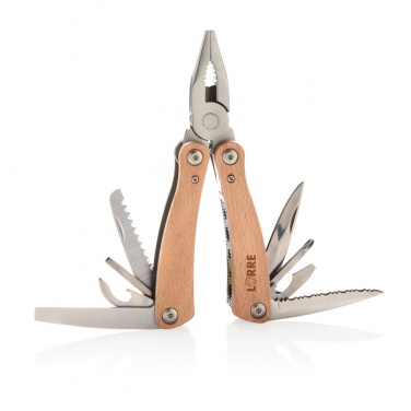 Logo trade promotional merchandise picture of: Wood multitool