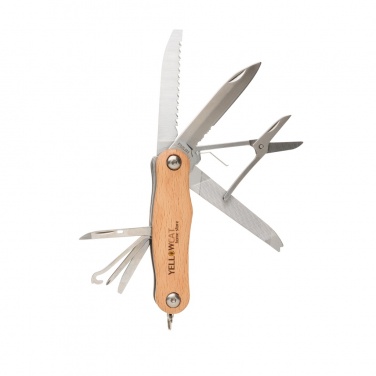 Logo trade corporate gifts image of: Wood pocket knife