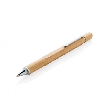 Logotrade promotional gift image of: Bamboo 5-in-1 toolpen