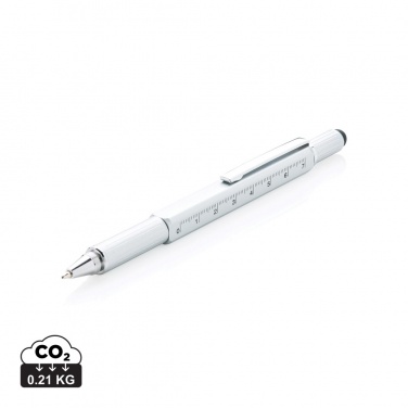 Logotrade corporate gifts photo of: 5-in-1 aluminium toolpen