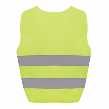 Logo trade business gift photo of: GRS recycled PET high-visibility safety vest 3-6 years