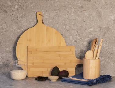 Logo trade promotional products image of: Ukiyo bamboo rectangle serving board