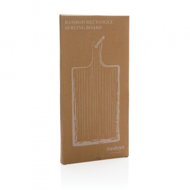 Logotrade promotional giveaway picture of: Ukiyo bamboo rectangle serving board