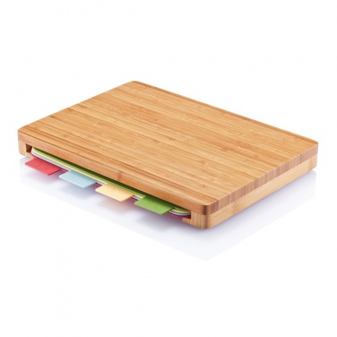 Logotrade promotional giveaways photo of: Cutting board with 4pcs hygienic boards