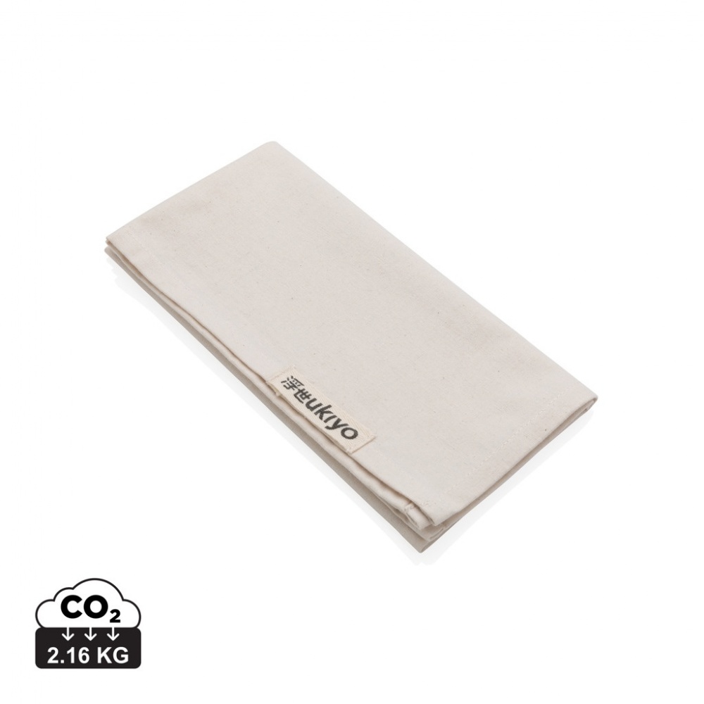 Logo trade promotional merchandise picture of: Ukiyo Aware™ 180gr rcotton table napkins 4pcs set