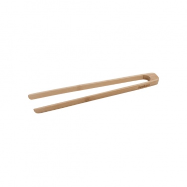 Logo trade promotional merchandise photo of: Ukiyo bamboo serving tongs