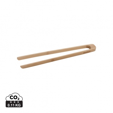 Logo trade promotional items picture of: Ukiyo bamboo serving tongs