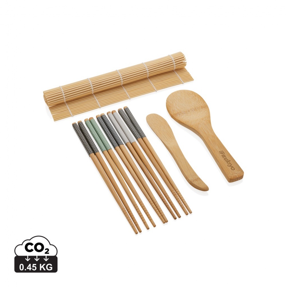 Logotrade business gifts photo of: Ukiyo 8 pcs sushi dinner set
