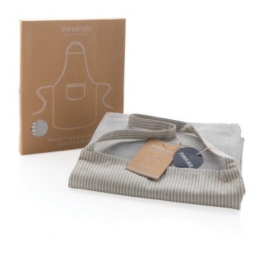 Logo trade advertising products image of: Ukiyo Aware™ 280gr rcotton deluxe apron