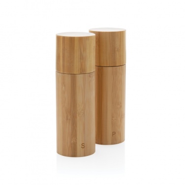 Logotrade promotional giveaway picture of: Ukiyo bamboo salt and pepper mill set