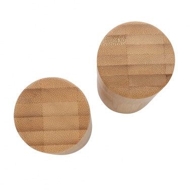 Logotrade promotional products photo of: Ukiyo bamboo salt and pepper mill set
