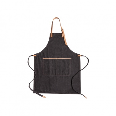 Logo trade promotional giveaway photo of: Deluxe canvas chef apron