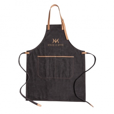 Logotrade promotional product image of: Deluxe canvas chef apron