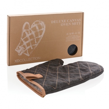 Logotrade business gifts photo of: Deluxe canvas oven mitt