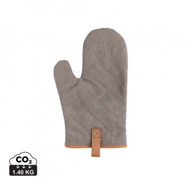 Logo trade corporate gift photo of: Deluxe canvas oven mitt