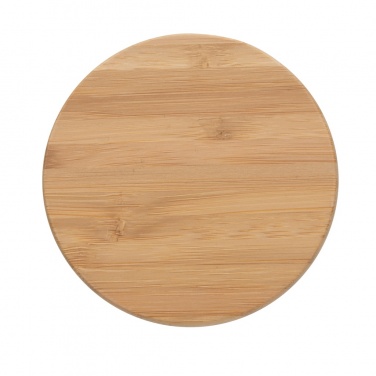 Logotrade promotional item picture of: Ukiyo deluxe scented candle with bamboo lid