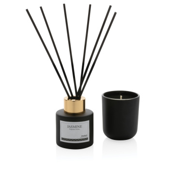 Logo trade promotional products image of: Ukiyo candle and fragrance sticks gift set