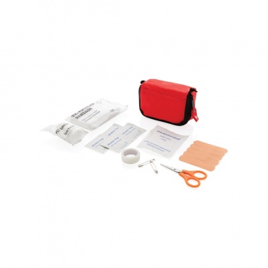 Logo trade business gift photo of: First aid set in pouch