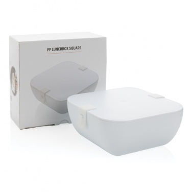 Logo trade promotional giveaways picture of: PP lunchbox square